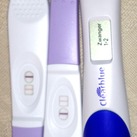 het is echt! We konden het niet geloven dat we zwanger waren, maar 3 testen gedaan en 3x geslaagd hihihi