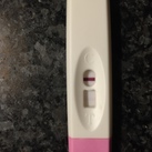 11-11-2016 Test loopt op! :) echt zwanger!:)