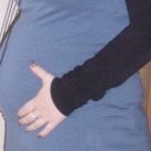 17 weken zwanger eerste foto van mama's buikje 