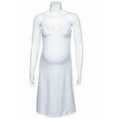 Positiekleding noppies  Slipdress nursing Wit