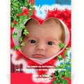 Kaartje Baby-Cards Geboortekaartjes Kleurig patchwork - P-706