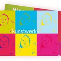 Kaartje Baby-Cards Geboortekaartjes Kleurig kunstwerk - P-542