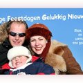 Kaartje Baby-Cards Kerstkaarten Kersttakken - F-569