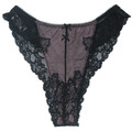 Zwangerschaps slip Made in Femmes Paris so chique string Bruin