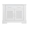 Commode Bopita Feline White brush