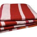 Deken Jollein  Deken fuchsia/red/orange 75x100