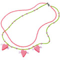 Sieraad Haba Ketting Vogelharten Multicolor