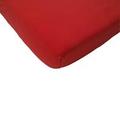 Hoeslaken Jollein  Hoeslaken Rood Jersey 60x120