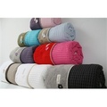 Deken koeka  Teddy Dark Grey / Soft Grey 100x150