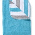 Deken Prenatal Wieg Streep/Uni Blauw