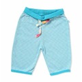 Broek Lief! Basic pants plain stripe Turquoise