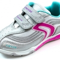 Sneaker geox  Magica Zilver