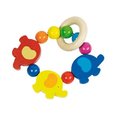 Rammelaar Haba Grijpring elastiek olifant Multicolor
