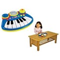 Muziekinstrument little tikes  Pop tunes keyboard rock Multicolor