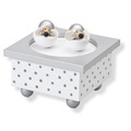 Muziekdoosje Prenatal Dansende muisjes Zilver