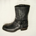 Laarzen Hip Western style kort Zwart