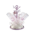 Fles beaba  Uitdruiprek Voor Zuigflessen Pastel Pink