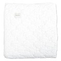 Deken koeka  Stone-wash York White 140x200