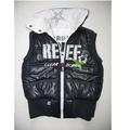 Jas Another World Bodywarmer reversible Navy/Wit