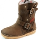 Laarzen Red Rag Rits en Gespen Bruin