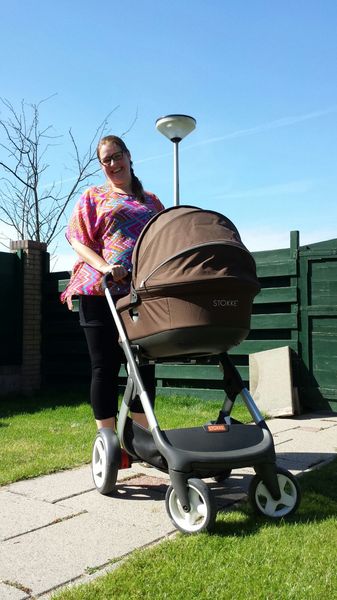 De wagen!  Super blij mee!  De stokke crusi! 