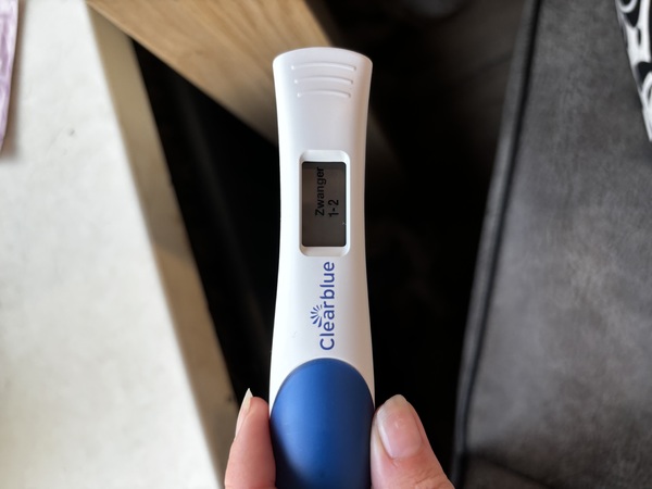 02 mei 2025 Positieve test♡ stick baby stick.. 