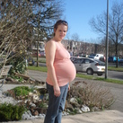 Hier ben ik 33 weken zwanger 