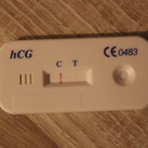 Positieve zwangerschapstest van sensitest :) Getest op 14-01-2014 :)