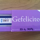 Goedgekeurd! vandaag MvM thuis, ook hier weer een mooie positieve test! Het plassen kan beginnen..