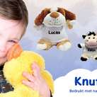Knuffels van Watzalikkopen.nl Knuffel met naam, tekst of foto bedrukt. Watzalikkopen.nl