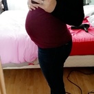25 weken zwanger.  