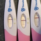  Goedemorgen..
Ik ben nieuw op dit forum en ik heb voor het eerst licht positieve testen. 3 testen gedaan(ik geloof het nog steeds niet;)) 3 dagen achter elkaar getest en nu lijkt de laatste(de onderste) weer iets lichter dan de middelste(gisteren) 
Is dat mogelijk of is dit een voorbode van iets slechts? 
