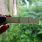 Paarse indroogstreep? 