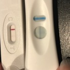 Onze test  Na 4 x IUI mag het dan eindelijk zover zijn. Voorzichtig zijn we heel blij 