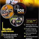 Fox Media256 Fox Media256,Call/WhatsApp:+256784140355/+256740700894
We provide videographer, photography, graphic design, live streaming, live band, sound equipment
Book with us to get the best services
Call/WhatsApp:+256784140355/+256740700894
E.Mail:foxmedia256@gmail.com
