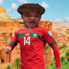 Layth mrc Layth speelt een wedstrijd voor het Marrokaanse nationale voetbalteam.
