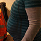 zwanger 22+5 deze foto is gemaakt toen ik bijna 23 weken was.. 
